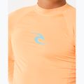 Longsleeve de înot pentru bărbați Rip Curl Waves UPF Performance mandarin zest 5
