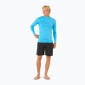 Longsleeve de înot pentru bărbați Rip Curl Dawn Patrol UPF Performance blue paint 2