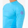 Longsleeve de înot pentru bărbați Rip Curl Dawn Patrol UPF Performance blue paint 5