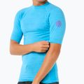 Tricou de înot pentru bărbați Rip Curl Dawn Patrol UPF Performance blue paint 5