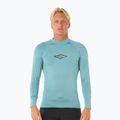 Longsleeve de înot pentru bărbați Rip Curl Raw Energy UPF Performance blue lagoon