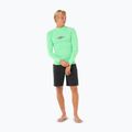 Longsleeve de înot pentru bărbați Rip Curl Raw Energy UPF Performance neon green 2
