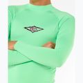 Longsleeve de înot pentru bărbați Rip Curl Raw Energy UPF Performance neon green 5