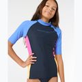 Tricou de înot pentru copii Rip Curl Block Party Rash Vest navy 4