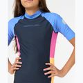 Tricou de înot pentru copii Rip Curl Block Party Rash Vest navy 5