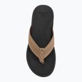 Șlapi pentru bărbați Rip Curl Chiba Bloom Open Toe brown/black 5