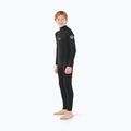 Costum de înot pentru copii Rip Curl Dawn Patrol 3/2 mm Back Zip black 3