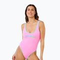 Costum de baie întreg Rip Curl Surf Puff light pink 4