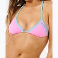 Top de costum de baie Rip Curl Surf Puff Sliding Tri light pink 6