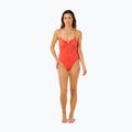 Top de costum de baie Rip Curl Oasis V Wire Multi Fit red 2