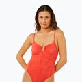 Top de costum de baie Rip Curl Oasis V Wire Multi Fit red 5