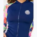 Longsleeve de înot pentru femei Rip Curl Party Wave Upf Zip multicolor 6