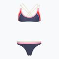 Costum de baie din două piese pentru copii Rip Curl Surf Revival Bikini navy