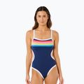 Costum de baie întreg pentru femei Rip Curl Surf Stripe Cheeky dark navy