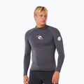 Bluză cu mânecă lungă pentru înot bărbați Rip Curl Waves Upf Perf charcoal grey