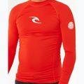 Bluză cu mânecă lungă pentru înot bărbați Rip Curl Waves Upf Perf lava red 6