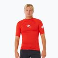 Tricou de înot pentru bărbați Rip Curl Waves Upf Perf lava red
