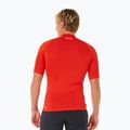 Tricou de înot pentru bărbați Rip Curl Waves Upf Perf lava red 3