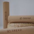 TREXO Covoraș de yoga TPE plută 6 mm portocaliu YM-C01P 8