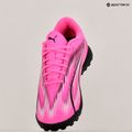 Încălțăminte de fotbal pentru copii PUMA Ultra Play TT Jr poison pink/puma white/puma black 16