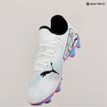 Încălțăminte de fotbal pentru copii PUMA Future 7 Play FG/AG puma white/puma black/poison pink 10