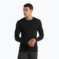 Bluză termică pentru bărbați icebreaker Merino 150 Anatomica Crewe black