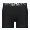Boxeri termoativi pentru femei Mons Royale Hannah Merino Hot black