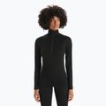 Bluză termică damă icebreaker 200 Oasis Half Zip black
