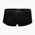 Boxeri termoactivi pentru femei Icebreaker Merino 200 Oasis Boy Shorts black