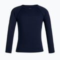 Icebreaker Kids 200 Oasis Crewe bluză de trening termic midnight navy 3