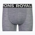 Boxeri termoactivi pentru bărbați  Mons Royale Hold 'em Shorty Merino grey heather