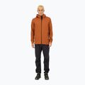 Hanorac pentru bărbați Mons Royale Arcadia Merino Fleece Hoody ginger 2