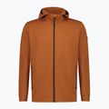 Hanorac pentru bărbați Mons Royale Arcadia Merino Fleece Hoody ginger 7