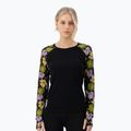 Longsleeve termoactiv pentru femei Mons Royale Bella Tech alpine bloom/ black