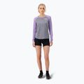 Bluză termică damă Mons Royale Icon Raglan grey heather/ lupin 2