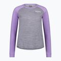 Bluză termică damă Mons Royale Icon Raglan grey heather/ lupin 4