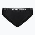 Chiloți termoactivi pentru femei Mons Royale Folo Merino Briefs black