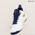 Încălțăminte de volei  Mizuno Wave Dimension Mid white/blue ribbon/mp gold 9
