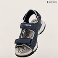 Sandale pentru juniori Geox Borealis ocean blue/gold 16