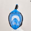 Mască completă pentru snorkelling AQUASTIC KAI albastru 10