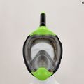 Mască completă pentru snorkeling AQUASTIC KAI verde 11