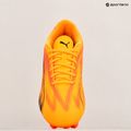 Încălțăminte de fotbal PUMA Ultra Play FG/AG sunset glow/puma black/sun stream 9