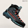 Încălțăminte de trekking pentru femei La Sportiva Aequilibrium Hike GTX carbon/everglade 15