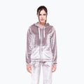 Trening pentru femei LEONE 1947 Chenille Shine On medium grey melange 2