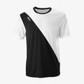 Tricou de tenis pentru bărbați Wilson Team II Crew alb și negru WRA794001