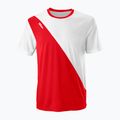 Wilson Team II Crew tricou de tenis pentru bărbați roșu și alb WRA794002