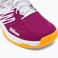 Pantofi de tenis pentru copii Wilson Kaos K 2.0 alb și roz WRS329190 7