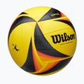 Minge de volei Wilson OPTX AVP VB Game black/yellow mărimea 5 2