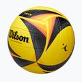Minge de volei Wilson OPTX AVP VB Game black/yellow mărimea 5 3