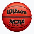 Minge de baschet Wilson NCAA Legend orange/black mărimea 6